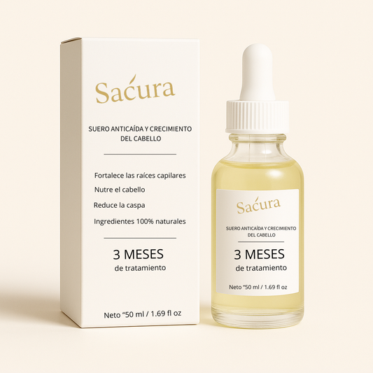 SACURA™ - Sérum anticaída y estimulador del crecimiento